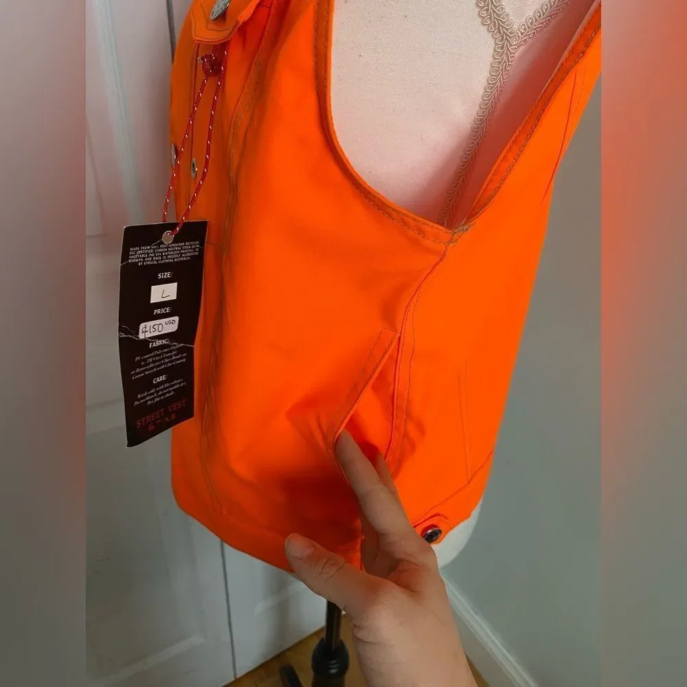 New with Tags Brawyn (To Barwyn and Back) Streetwear Utility Vest Size Large
